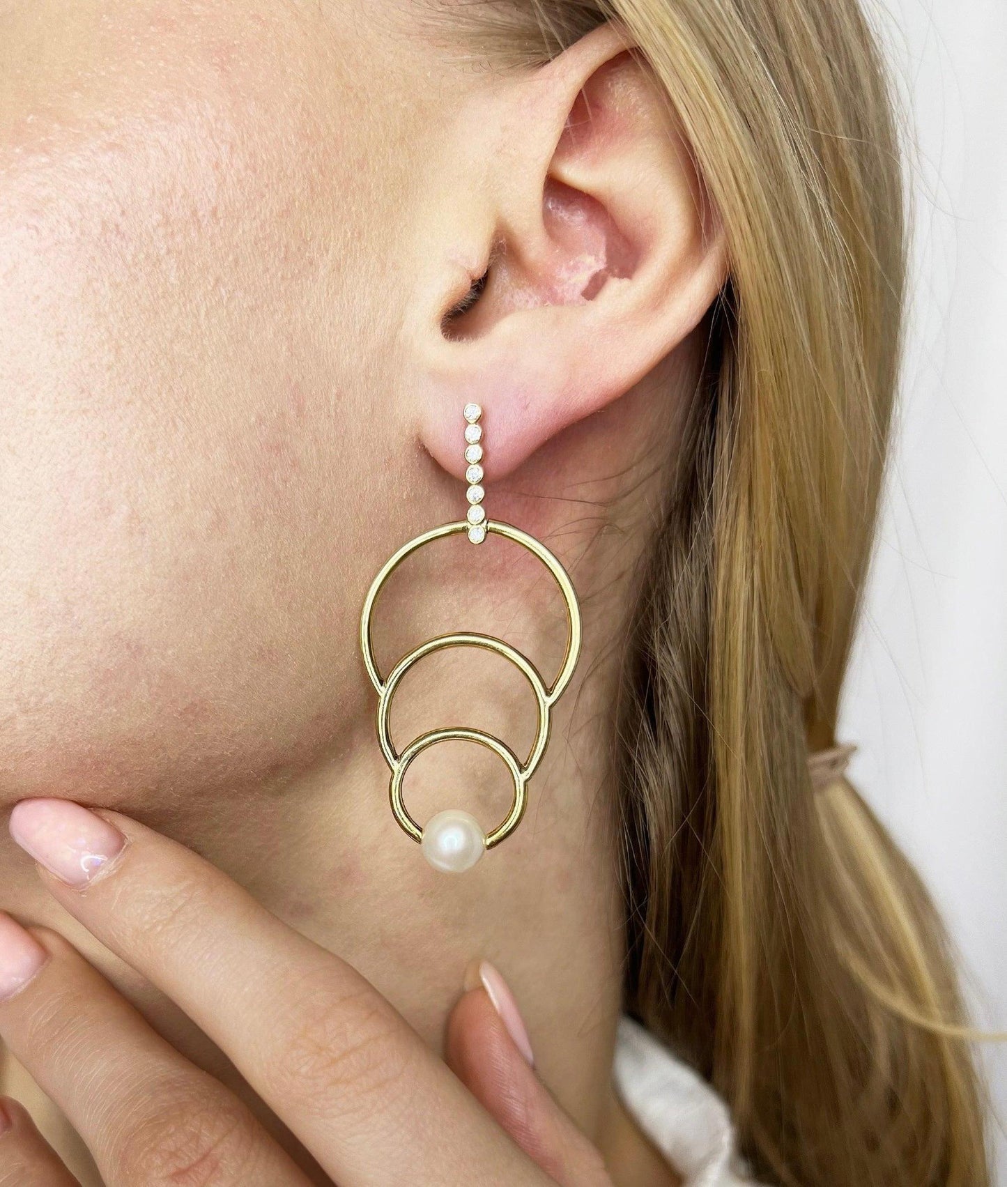 Merge Dangle Earrings