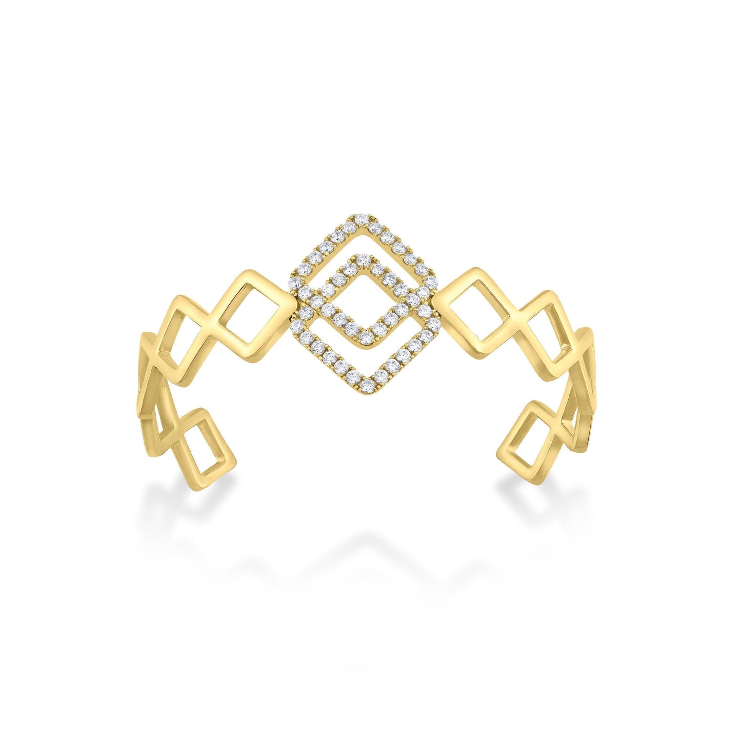 Logo Glow Cuff Bracelet - CYNTIA TOMI