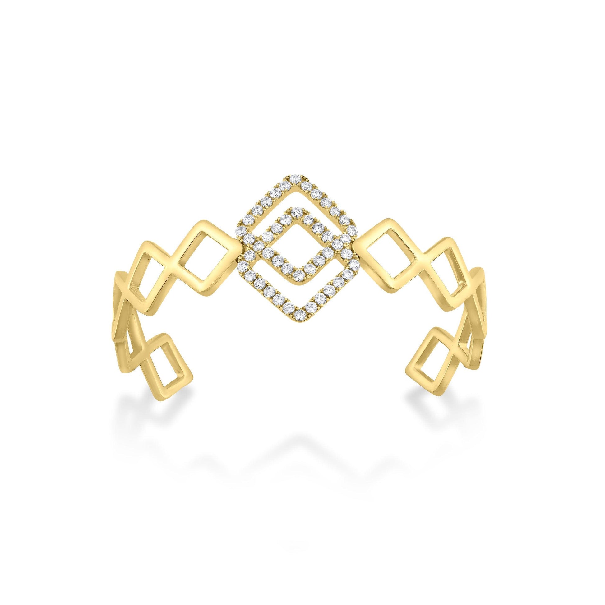 Logo Glow Cuff Bracelet - CYNTIA TOMI