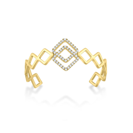 Logo Glow Cuff Bracelet - CYNTIA TOMI