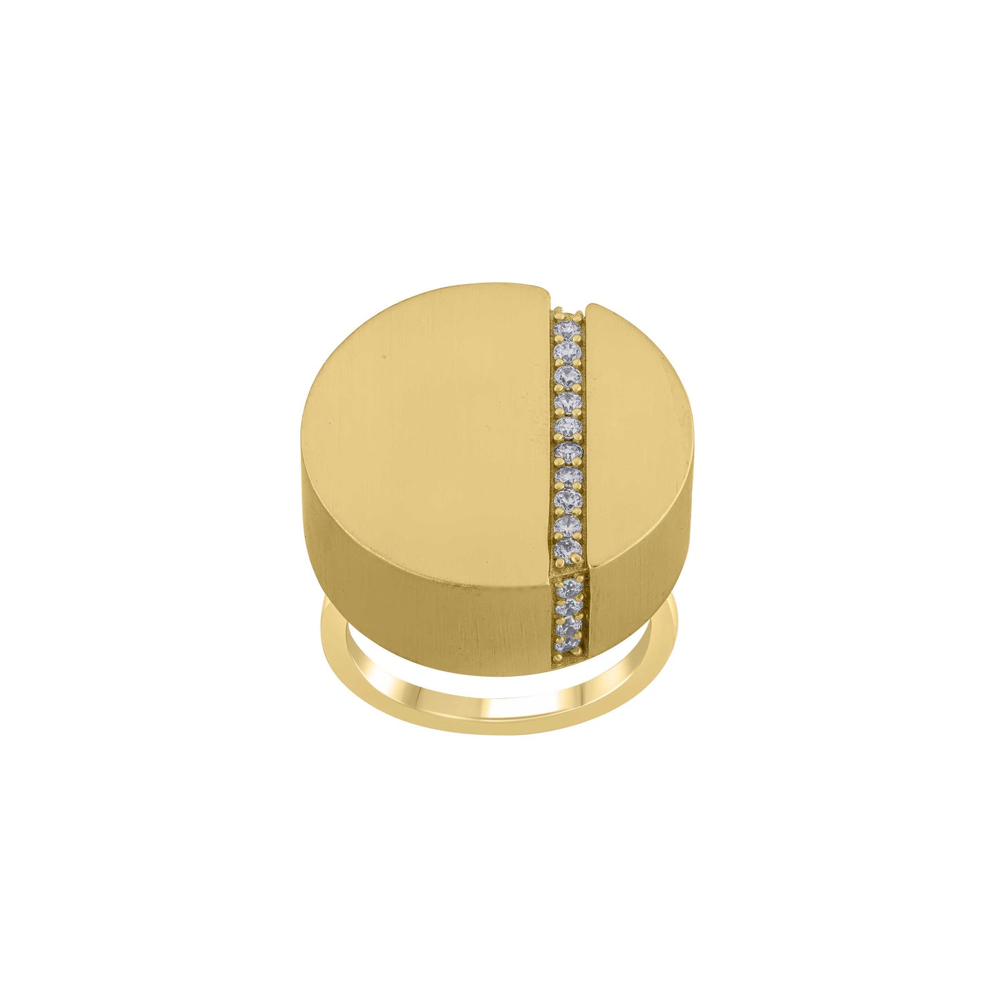 SET of Round Earrings and Ring