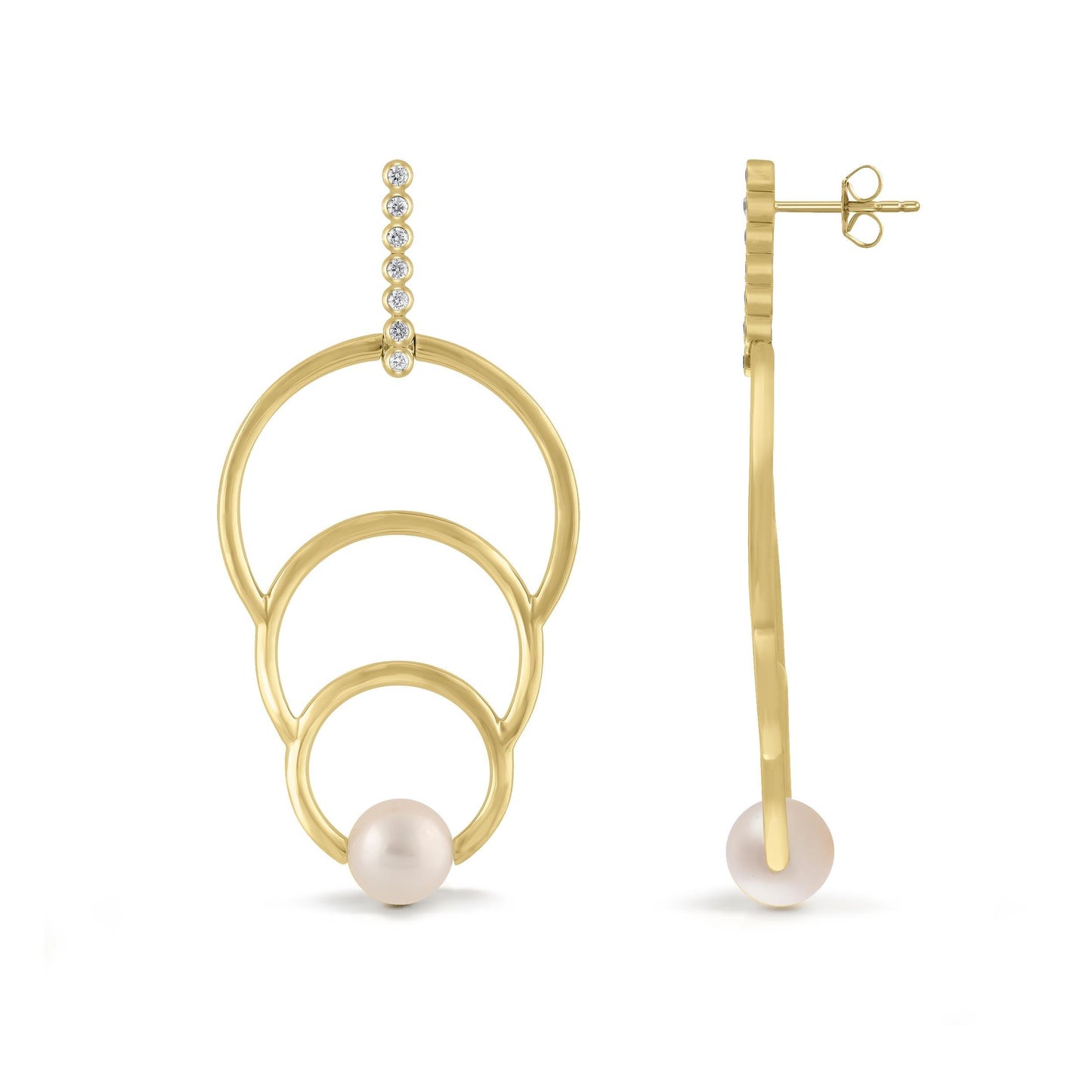 Merge Dangle Earrings - CYNTIA TOMI