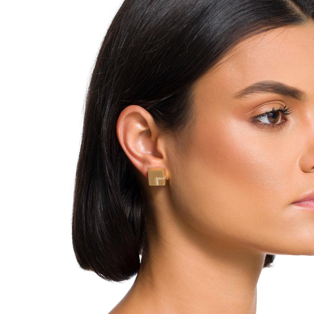 Cuadrato Earrings - CYNTIA TOMI