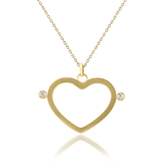 Love Bond Necklace cyntia tomi jewelry k18 yellow gold lab-grown